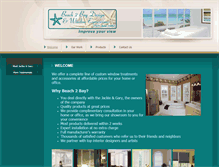 Tablet Screenshot of beach2baydesign.com